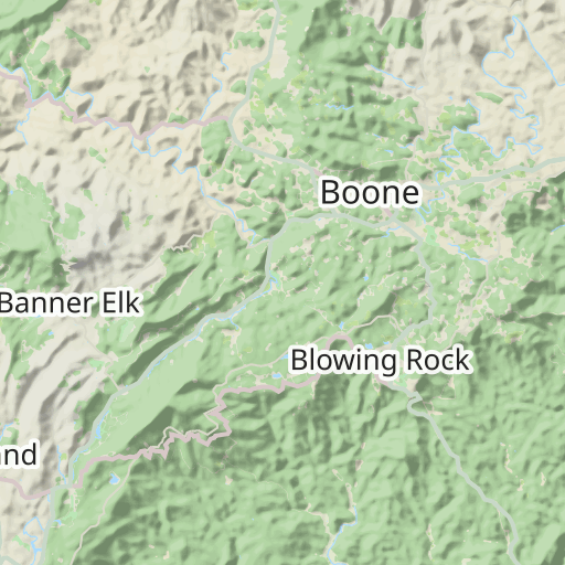 Watauga County North Carolina Topograhic Maps By Topozone