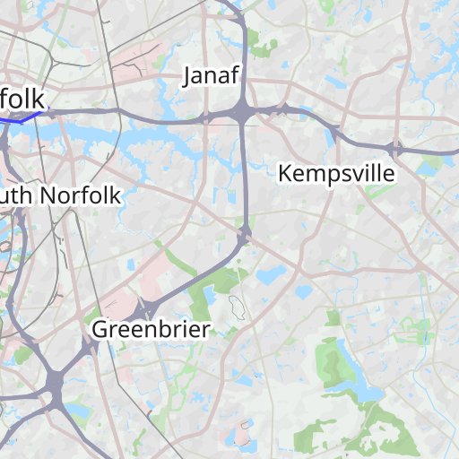 Norfolk City County Virginia Topograhic Maps By Topozone