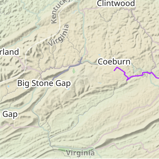 Lee County Virginia Topograhic Maps By Topozone