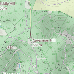 glentress red route map