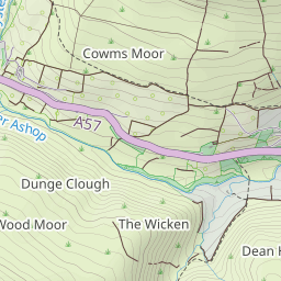 high tor hiking trails map
