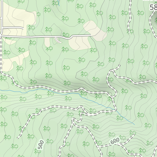 Camas Valley Oregon Map Camas Valley Topo Map Or, Douglas County (Camas Valley Area) Topo Zone
