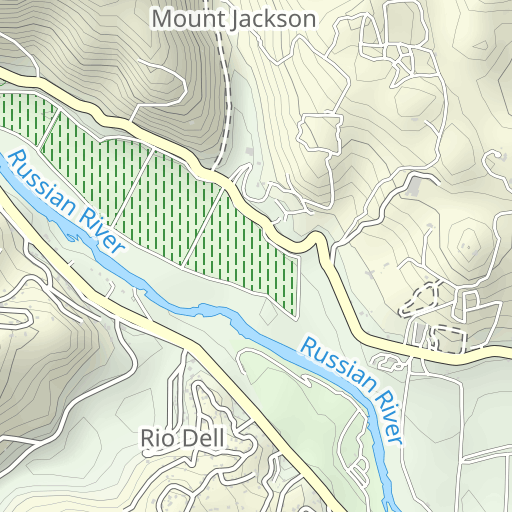 Rio Dell Topo Map CA, Sonoma County (Camp Meeker Area) Rio Dell Topo Map CA, Sonoma County (Camp Meeker Area)