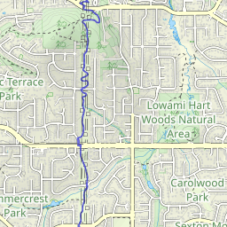 Beaverton Topo Map OR, Washington County (Beaverton Area)