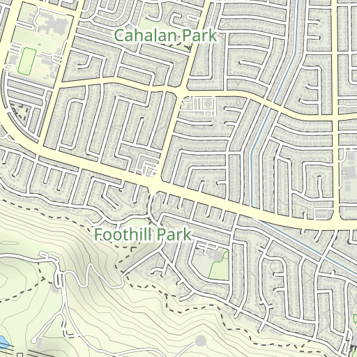 Location map of Santa Clara Valley and vicinity. Base map hillshade