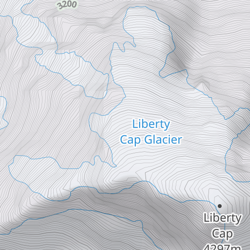 cascade range map