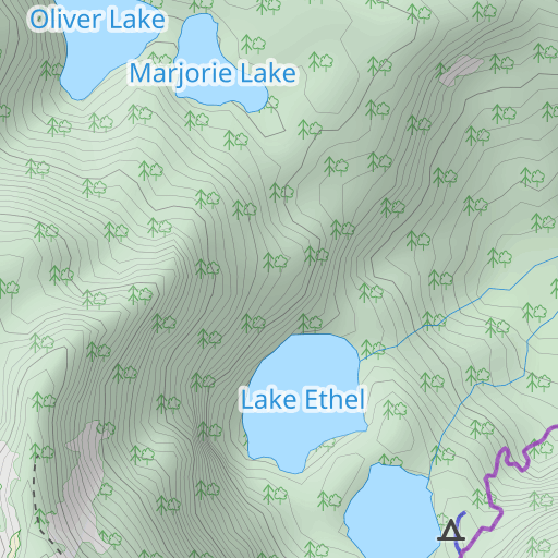 Redstone Peak Topo Map Wa Pierce County Sunrise Area Topo Zone