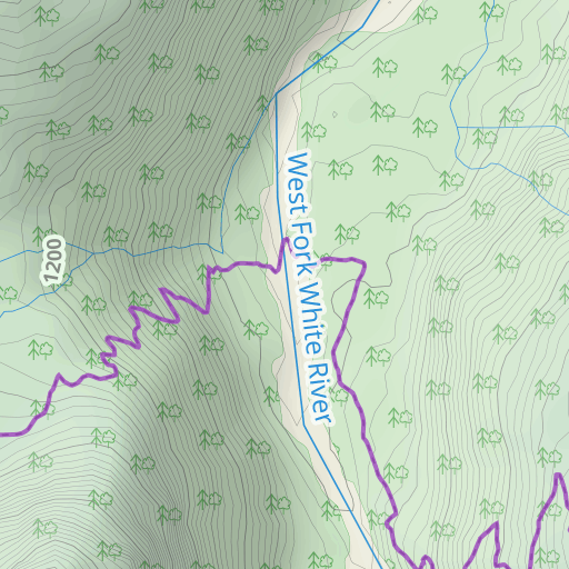 Redstone Peak Topo Map Wa Pierce County Sunrise Area Topo Zone