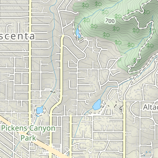 Directions To La Crescenta La Crescenta Topo Map Ca, Los Angeles County (Pasadena Area) Topo Zone