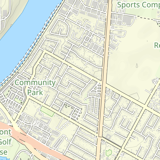 Bobby Bonds Park and Sports Complex Topo Map CA, Riverside County