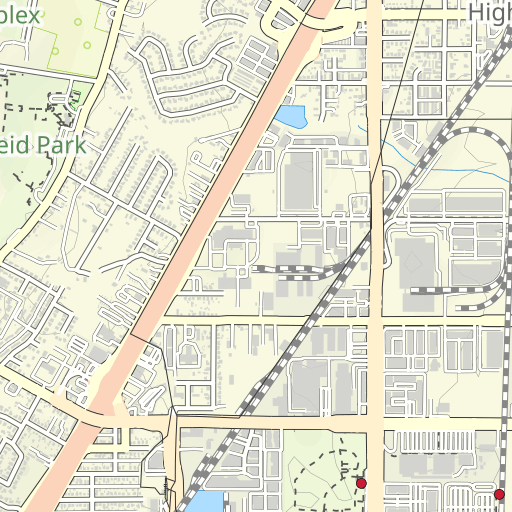 Bobby Bonds Park and Sports Complex Topo Map CA, Riverside County