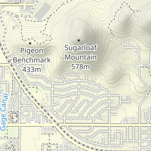 Bobby Bonds Park and Sports Complex Topo Map CA, Riverside County