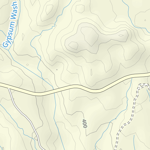 Map of the Las Vegas Wash and surrounding area with sampling points