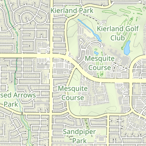 Kierland Golf Club Topo Map AZ, Maricopa County (Currys Corner Area)