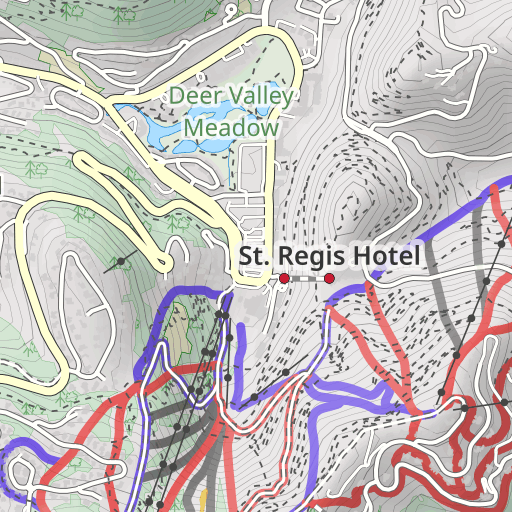 Park City Utah Elevation Map Park City Topo Map Ut, Summit County (Park City East Area) Topo Zone