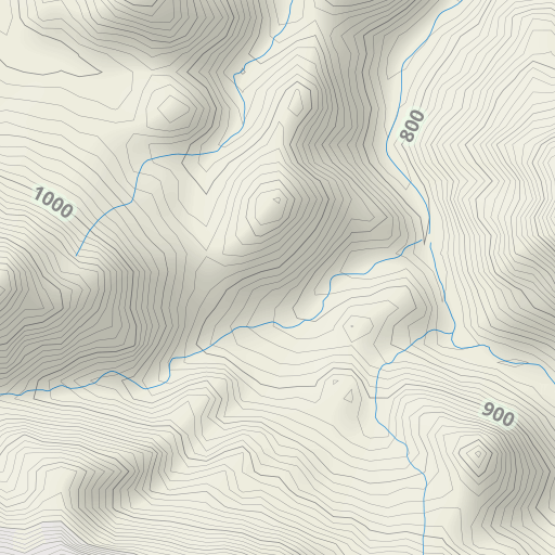 topographic maps of mountains