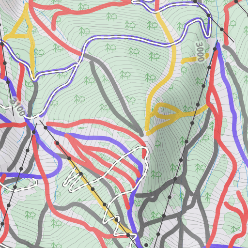 vail colorado elevation map