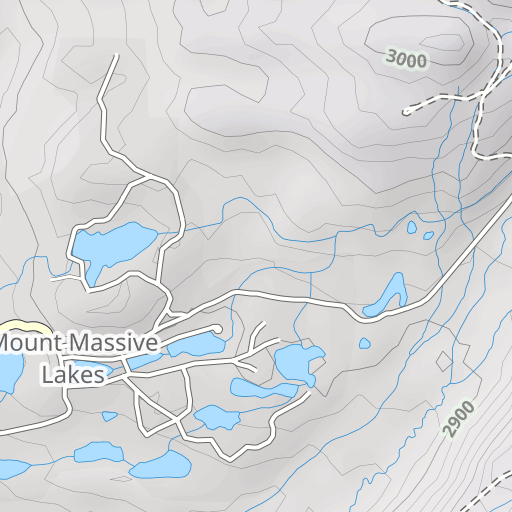 mount massive map
