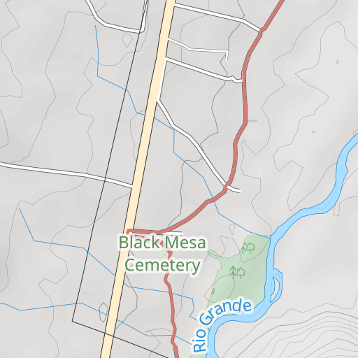 Black Mesa New Mexico Map Black Mesa Topo Map Nm, Santa Fe County (Espanola Area) Topo Zone