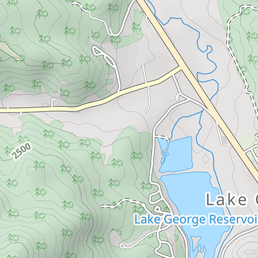 Lake George Topographic Map Pkbbfyquhfjzam
