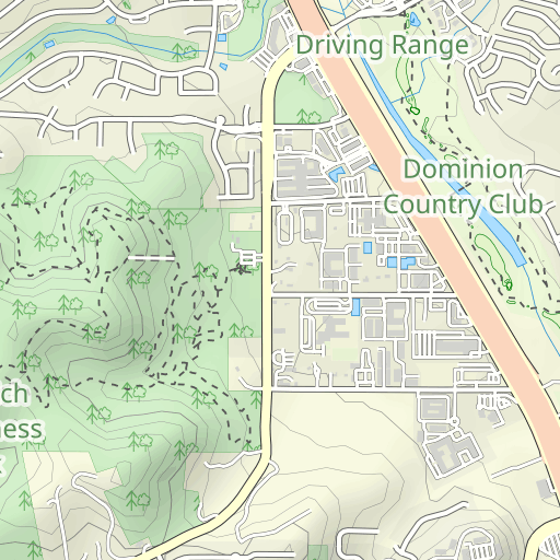 Friedrich Wilderness Park Map Friedrich Wilderness Park Trail Network Topo Map Tx, Bexar County (Van Raub  Area) Topo Zone