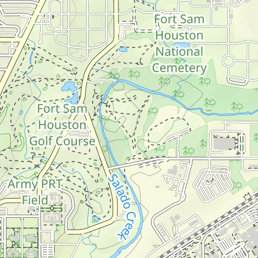 Ingram Park Mall Map Ingram Park Mall Topo Map Tx, Bexar County (San Antonio East Area) Topo Zone