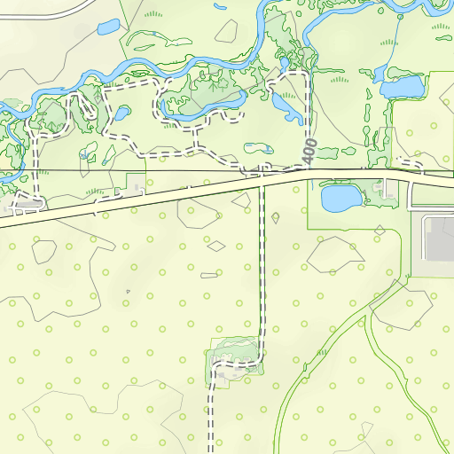 Southpark Mall Topo Map IA, Clay County (Spencer Area)