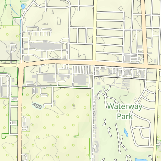 Southpark Mall Topo Map IA, Clay County (Spencer Area)