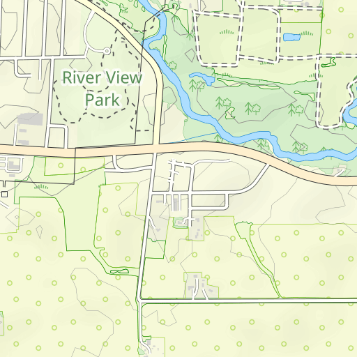 Southpark Mall Topo Map IA, Clay County (Spencer Area)