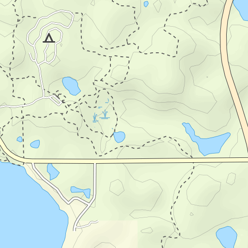 Sibley State Park Map Sibley State Park Topo Map Mn Kandiyohi County Mount Tom Area Topo Zone