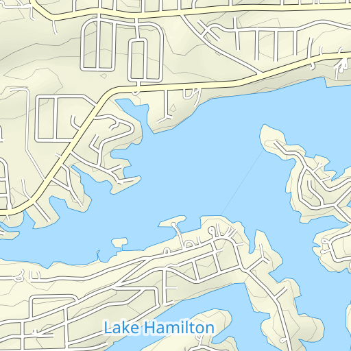 Lake Hamilton Arkansas Map Lake Hamilton Topo Map Ar, Garland County (Hempwallace Area) Topo Zone