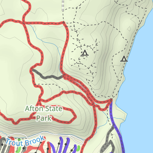 afton state park trail map