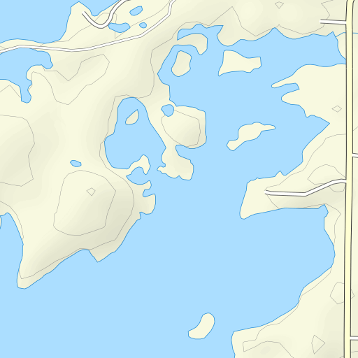 Fredenberg Lake Topo Map MN, St. Louis County (Fredenberg Area)