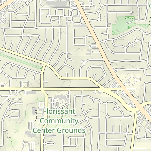Map Of Florissant Mo Florissant Topo Map Mo, St. Louis County (Florissant Area) Topo Zone