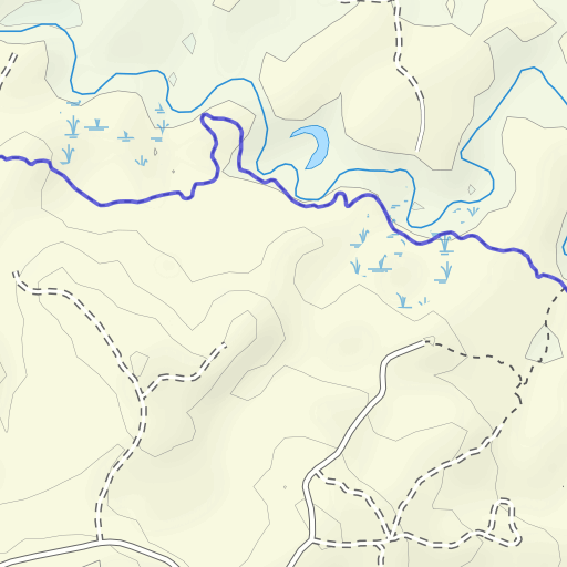 Black Creek Hiking Trail Black Creek Hiking Trail Topo Map Ms, Perry County (Janice Area) Topo Zone