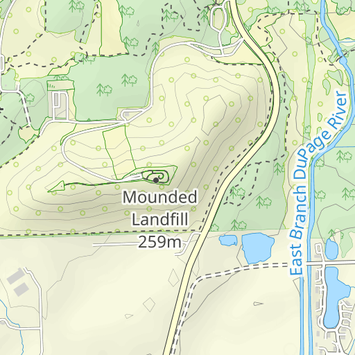 Greene Valley Forest Preserve Map Green Valley County Forest Preserve Topo Map Il, Dupage County (Romeoville  Area) Topo Zone