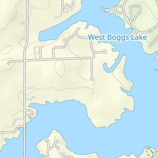 West Boggs Lake Map West Boggs Lake Topo Map In Daviess County Loogootee Area Topo Zone
