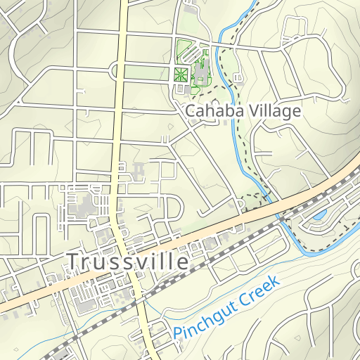 Map Of Trussville Al Trussville Topo Map Al, Jefferson County (Leeds Area) Topo Zone