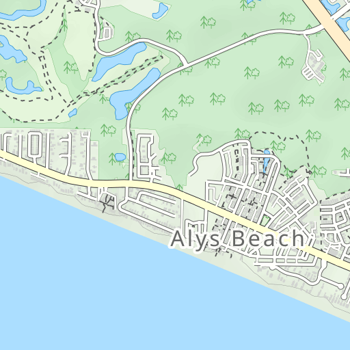 Alys Beach Florida Map Alys Beach Topo Map Fl, Walton County (Point Washington Area) Topo Zone