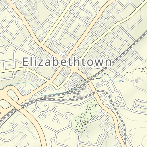 elizabethtown nj map