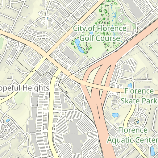 Map Of Florence Mall Florence Mall Shopping Center Topo Map Ky, Boone County (Union Area) Topo  Zone