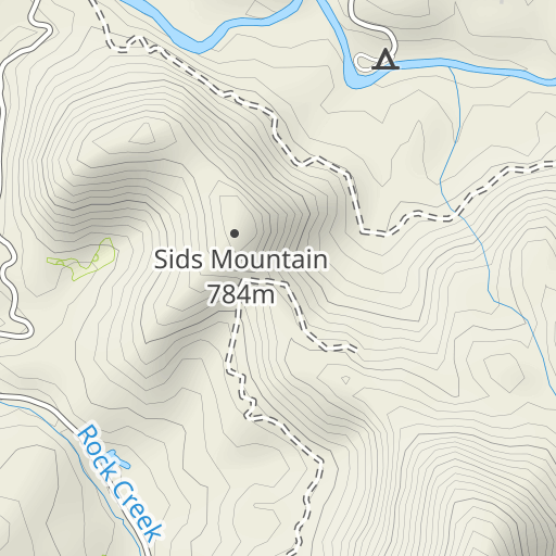 rocky mountain elevation map