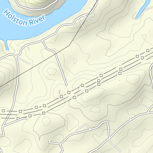 Cherokee Lake Topo Map Ndz8-Qouvbp3Qm