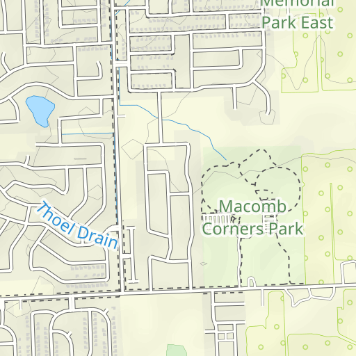 Macomb Corners Park Map Brws-2A5Vy-E8M