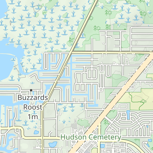 Pasco County Gis Fl Hudson Square Topo Map Fl, Pasco County (Port Richey Area) Topo Zone
