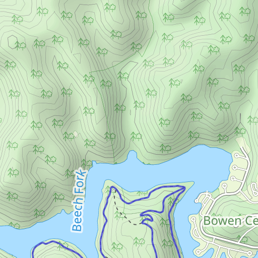 Beech Fork Lake Map Beech Fork Lake Topo Map Wv, Wayne County (Lavalette Area) Topo Zone