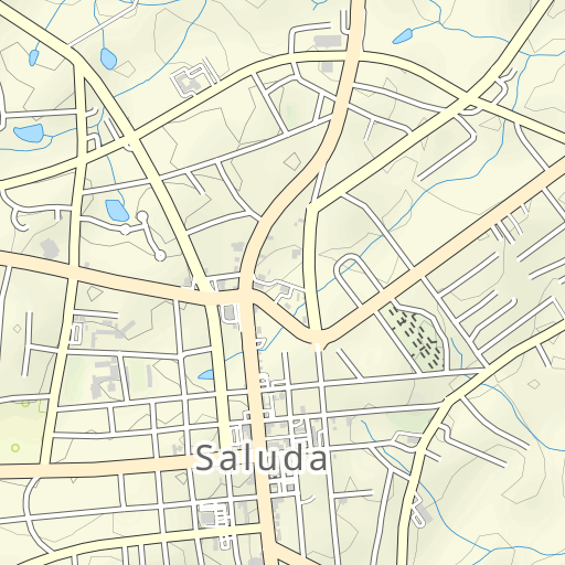 Saluda County Gis Mapping Saluda Topo Map Sc, Saluda County (Saluda North Area) Topo Zone