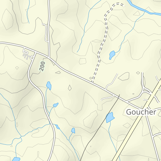 Cherokee County Sc Gis Goucher Topo Map Sc, Cherokee County (Pacolet Mills Area) Topo Zone