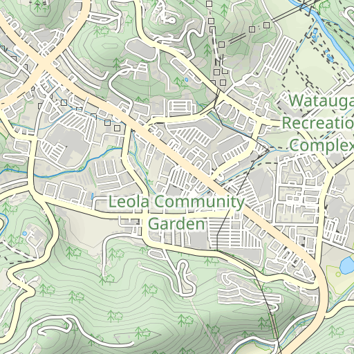 Boone Nc Elevation Map Boone Topo Map Nc, Watauga County (Boone Area) Topo Zone