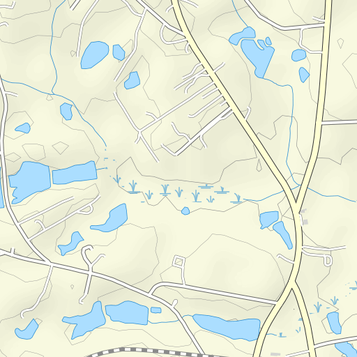 Gilbert Topo Map SC, Lexington County (Gilbert Area)